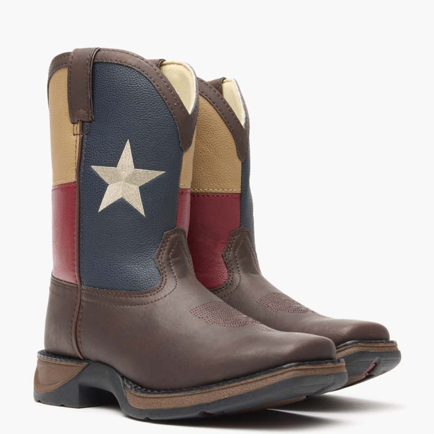 Lil' Rebel™ by Durango® Kids' Texas Flag Western Boot