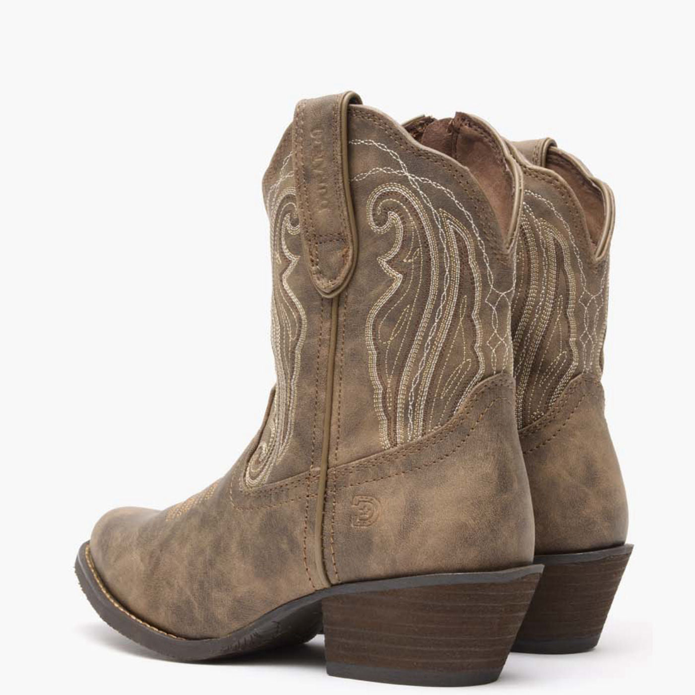 Crush by Durango® Women's Distressed Shortie Western Boot