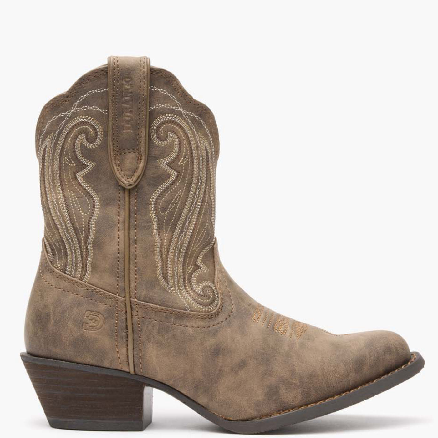 Crush by Durango® Women's Distressed Shortie Western Boot