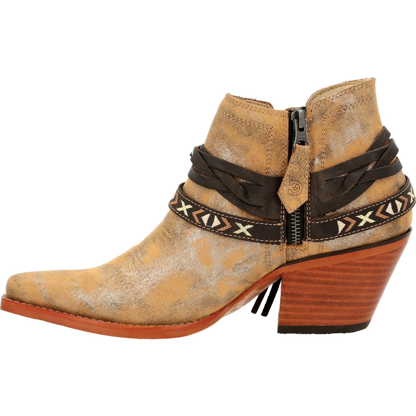 Crush by Durango® Women's Antique Silver Western Bootie
