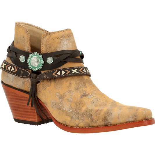 Crush by Durango® Women's Antique Silver Western Bootie