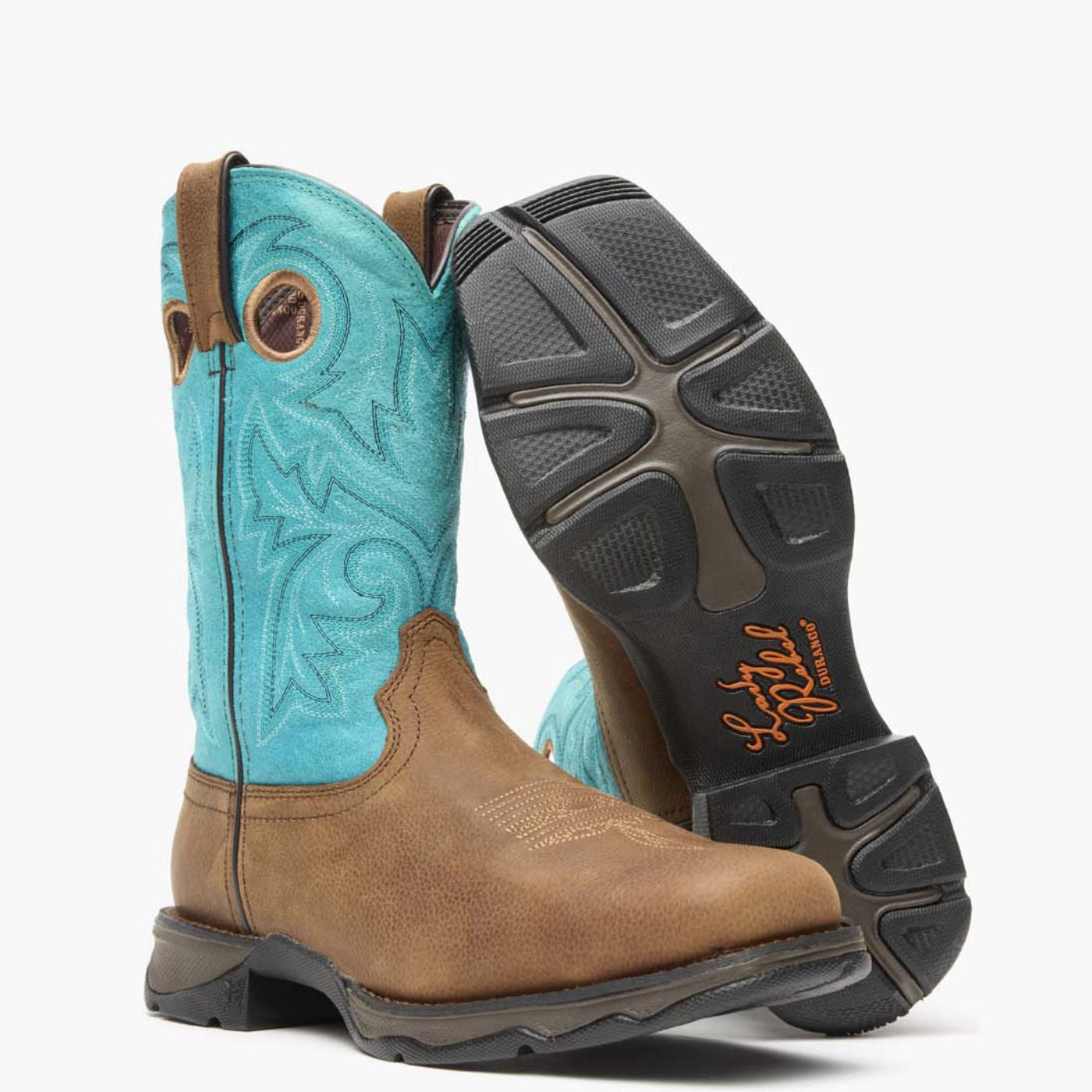Lady Rebel Work by Durango® Women's Steel Toe Western Boot
